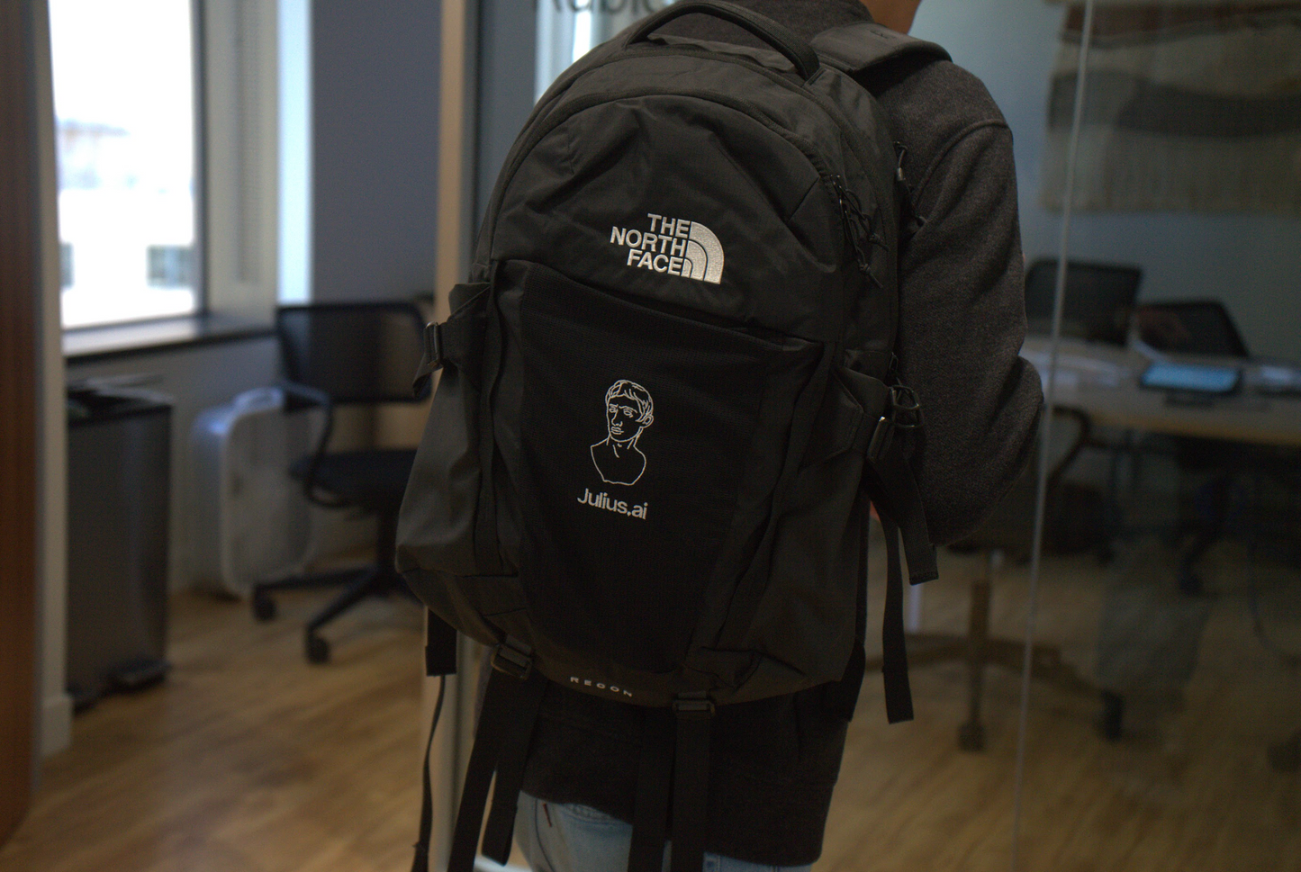 Black Northface Backpack