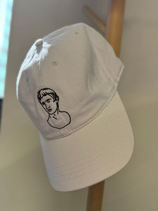 Julius White Hat Black Julius Bust