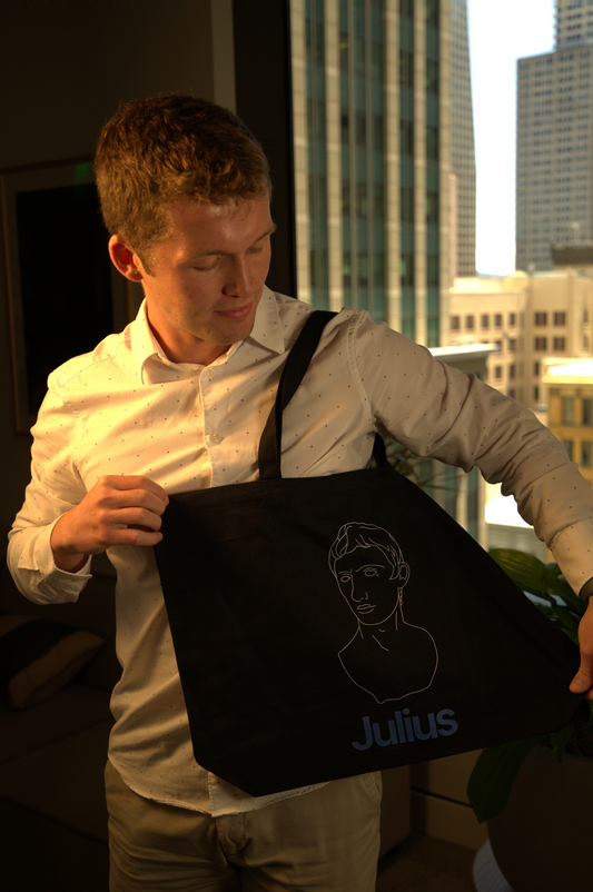 Black Julius Jumbo Tote